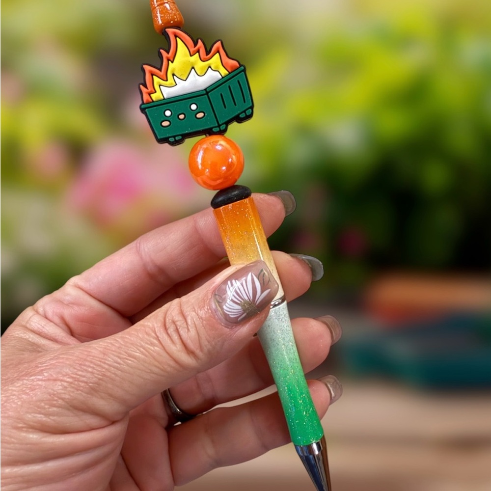 Colorful Dumpster Fire Pen